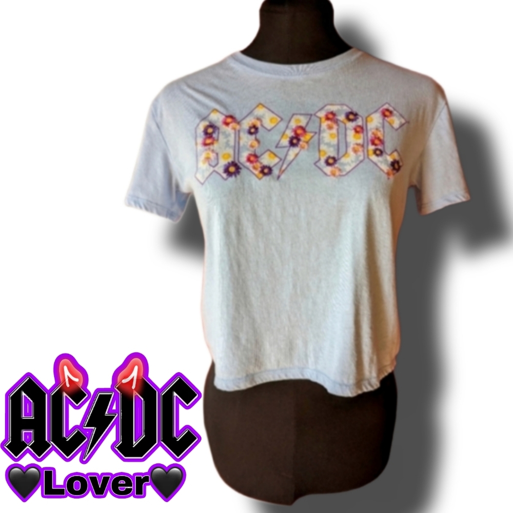 AC⚡DC Floral Top